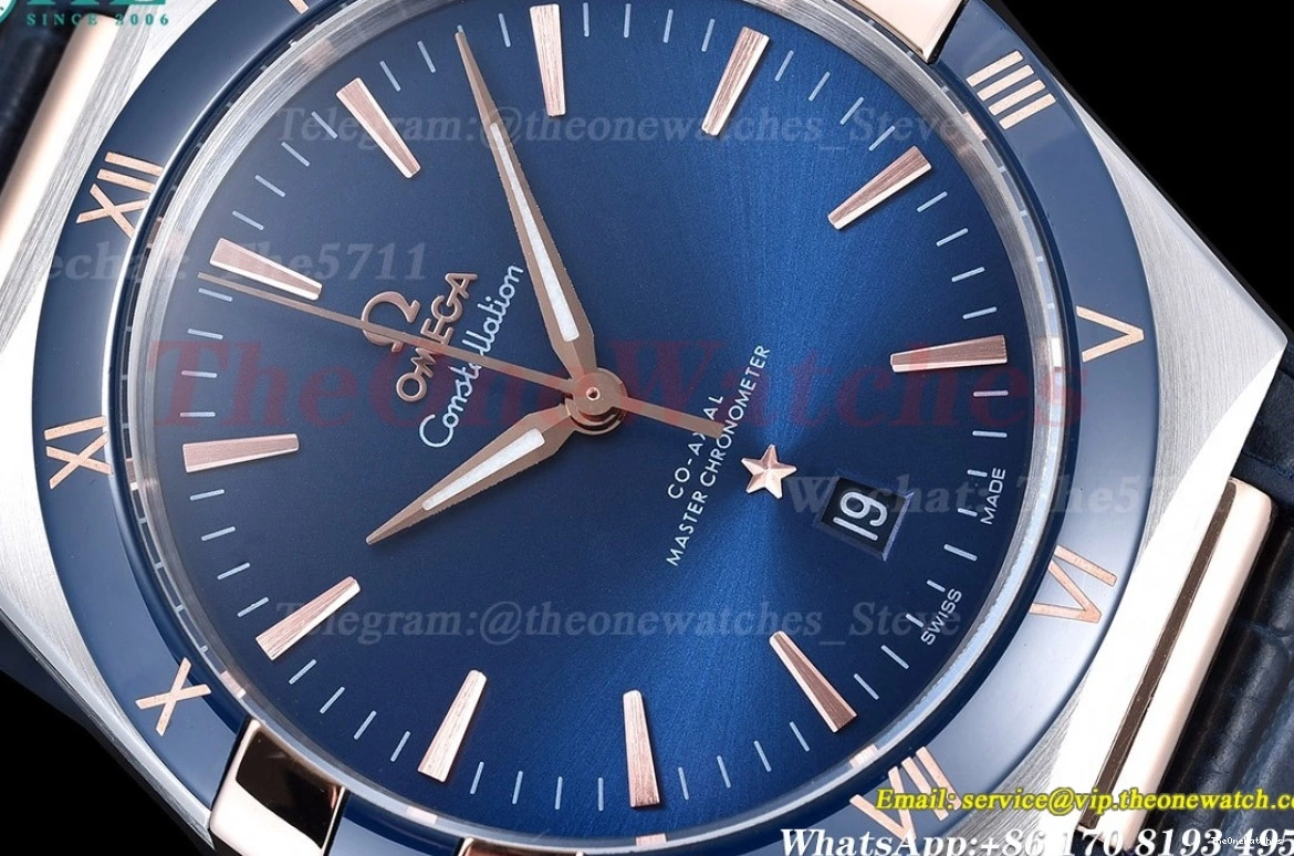 Dial LE 41mm Blue Constellation GDF RG Ceramic MY8215 0308